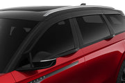 Husky Liners Low Profile Ventvisor Deflector; Smoke; Outside Mount; 6 pc. - 2007-2008 Honda Fit - Part 2856007