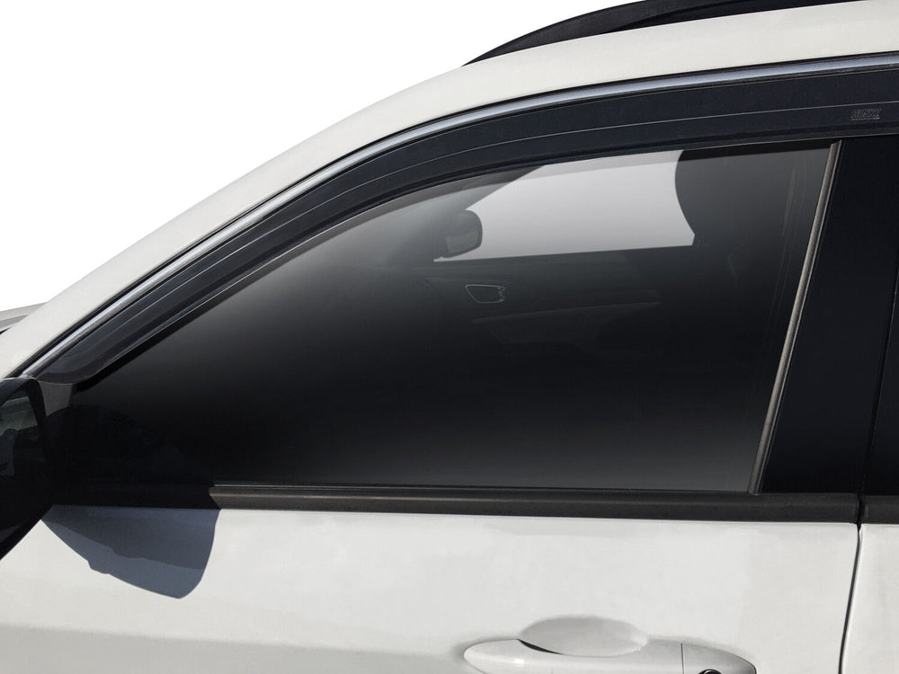 Husky Liners Low Profile Ventvisor Deflector; Smoke with Chrome Trim; Outside Mount; 4 pc. - 2012-2014 Toyota Camry - Part 2884041