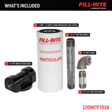 Fill-Rite 1200KTF7018 included parts