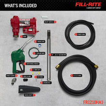 Fill-Rite FR1210HA1 included parts
