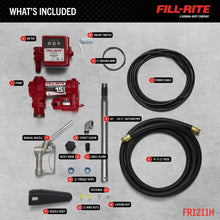 Fill-Rite FR1211H included parts