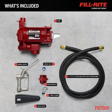 Fill-Rite FR700V included parts