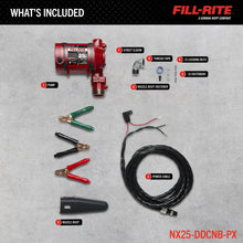 Fill-Rite NX25-DDCNB-PX included parts