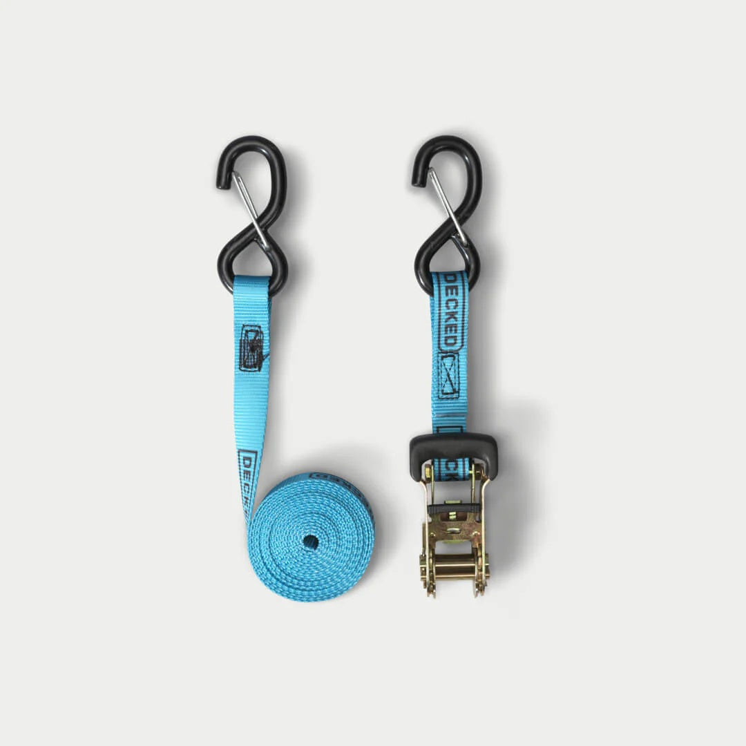 DECKED Rachet Straps - Blue