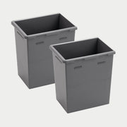 DECKED Shallow Stash Bins - one set of two