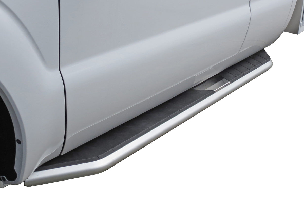 Steelcraft STX300 Running Boards - Aluminum - 2014-2018 Dodge Ram 1500 / 2014-2025 Ram 2500/3500 / 2019-2025 Ram 1500 Classic Crew Cab (300-23300)