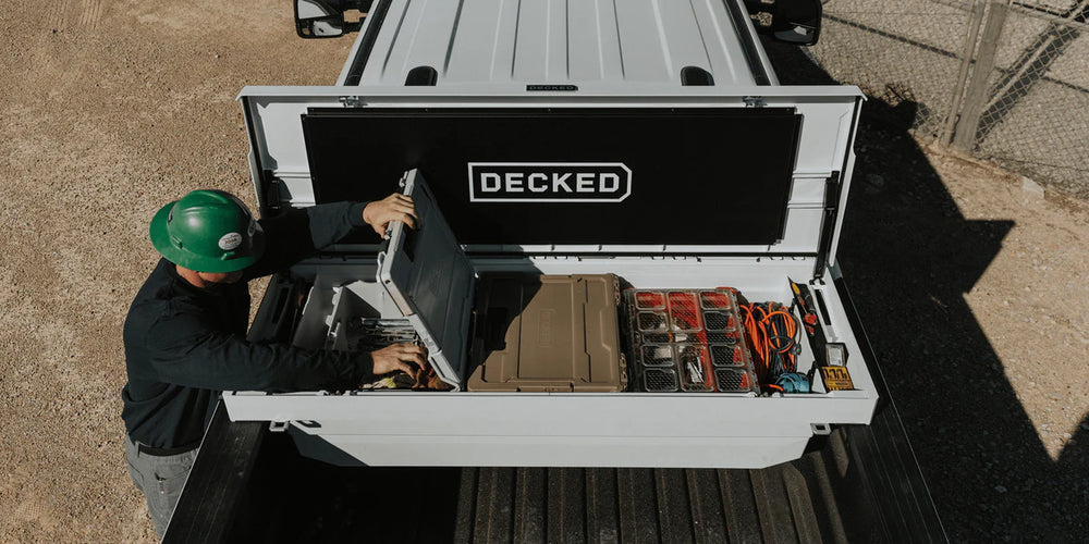 Tool Box for Toyota Tundra 2022-Current - Industrial White