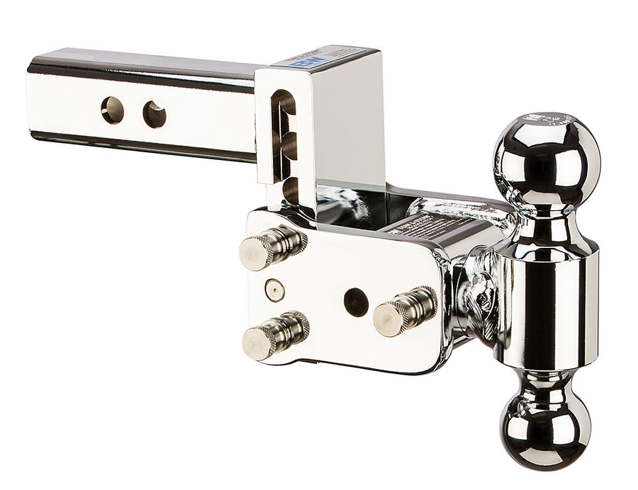 B&W 2" Model 6 Chrome T&S Dual Ball 2-5/16 X 2 - Part TS10033C