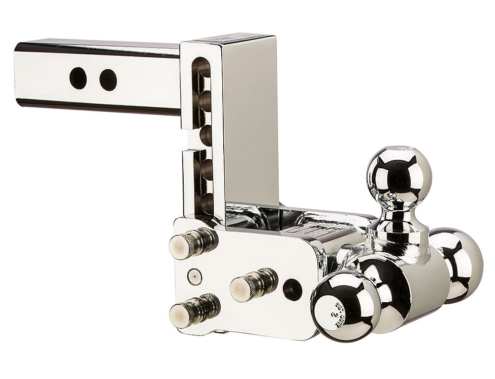 B&W 2" Model 8 Chrome T&S Tri Ball - Part TS10048C