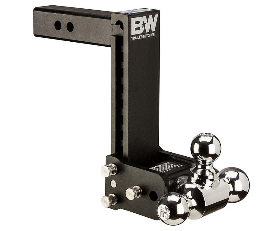 B&W 2" Model 12 Blk T&S Tri Ball - Part TS10050B
