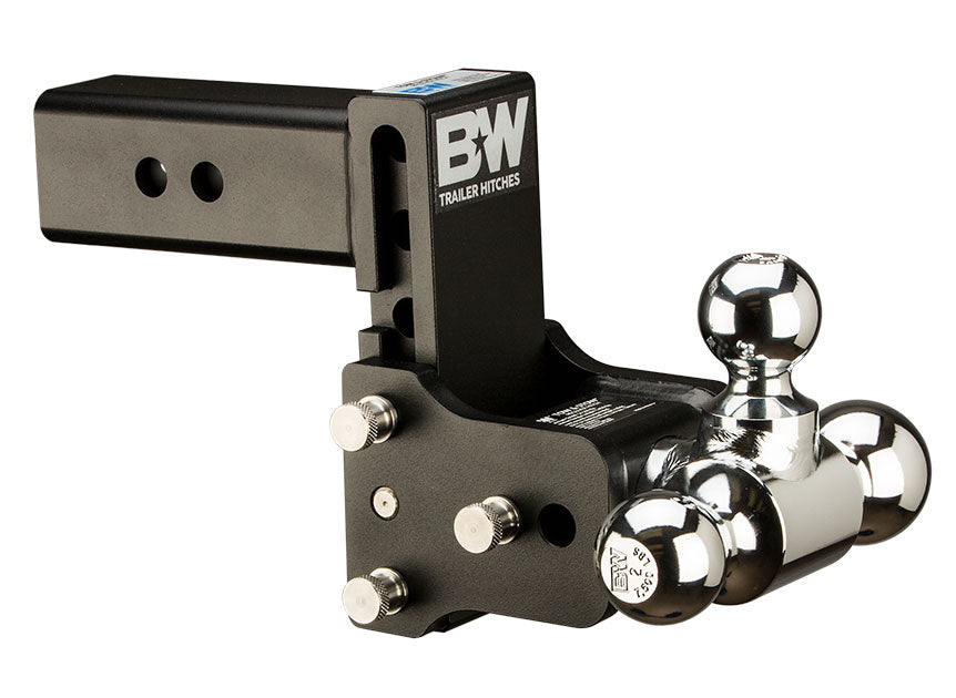 B&W 2.5" Model 8 Blk T&S Tri Ball - Part TS20048B