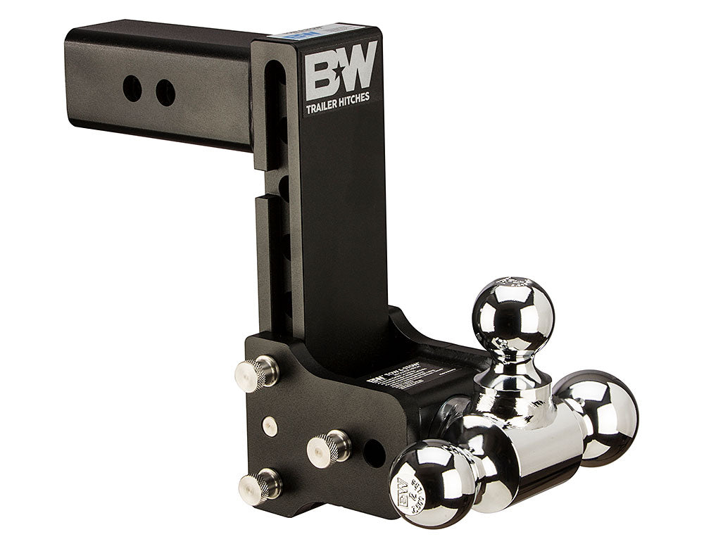 B&W 2.5" Model 10 Blk T&S Tri Ball - Part TS20049B