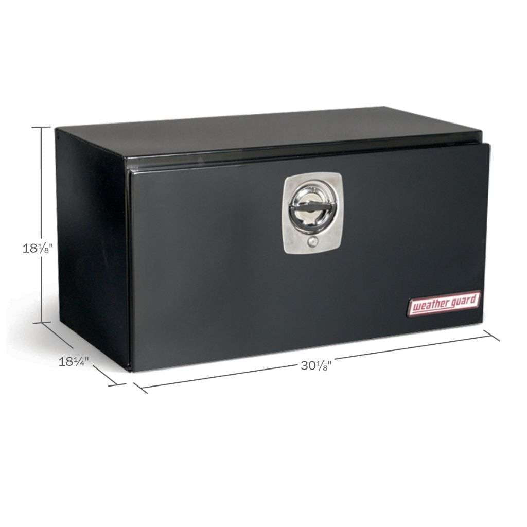 Weather Guard 30 in Steel Underbody Tool Box, Gloss Black (530-5-02)