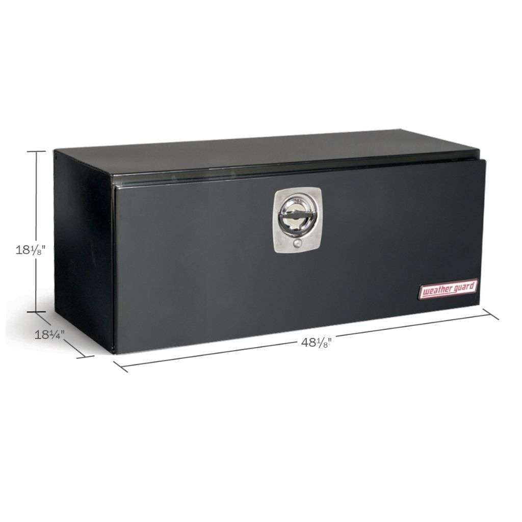Weather Guard 48 in Steel Underbody Tool Box, Gloss Black (548-5-02)