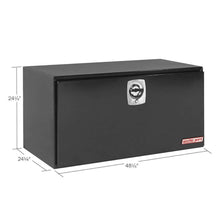 Weather Guard 48 in Steel Underbody Tool Box, Gloss Black (550-5-02)