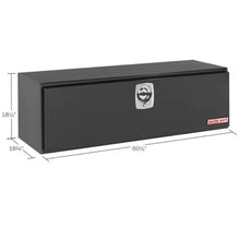 Weather Guard 60 in Steel Underbody Tool Box, Gloss Black (560-5-02)