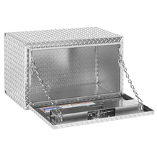 Weather Guard 30 in Compact Aluminum Underbody Tool Box, Bright Aluminum (631-0-02)