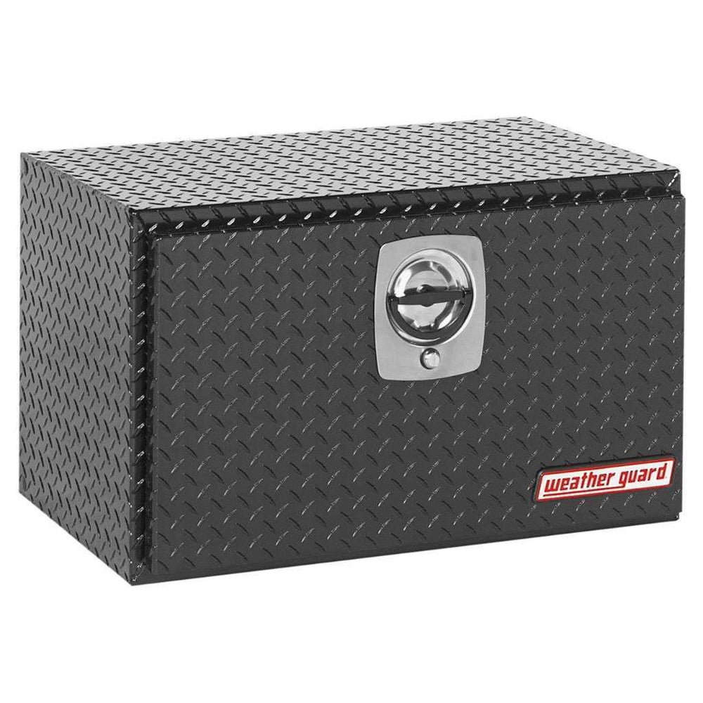 Weather Guard 30 in Compact Aluminum Underbody Tool Box, Gloss Black (631-5-02)