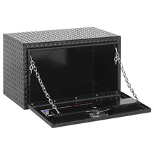 Weather Guard 30 in Compact Aluminum Underbody Tool Box, Gloss Black (631-5-02)