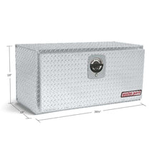Weather Guard 37 in Compact Aluminum Underbody Tool Box, Bright Aluminum (636-0-02)