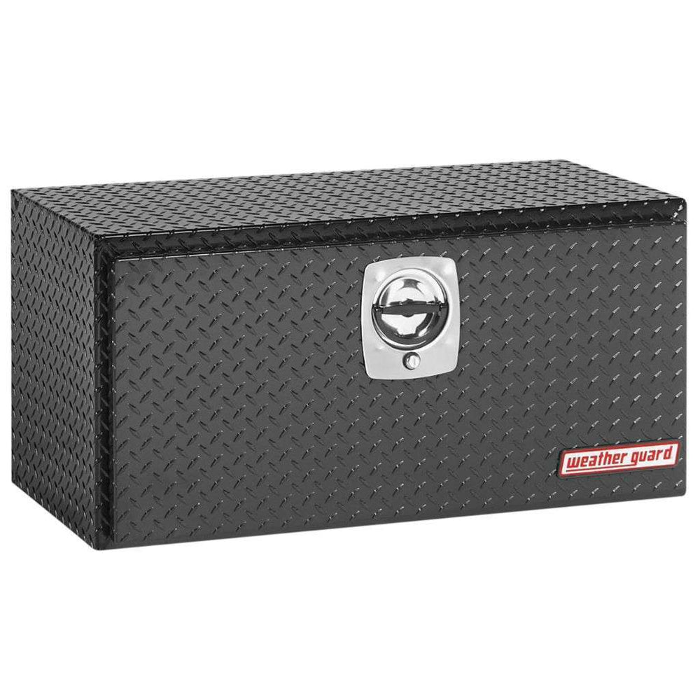 Weather Guard 37 in Compact Aluminum Underbody Tool Box, Gloss Black (636-5-02)