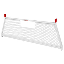 Weather Guard PROTECT-A-RAIL Mesh Screen Cab Protector Headache Rack, White Steel (1906-3-02)
