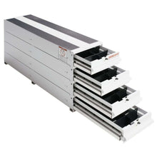 Weather Guard ITEMIZER 4-Drawer Stacked Unit, 49 x 12.25 x 23.5 in, White Aluminum (328-3)