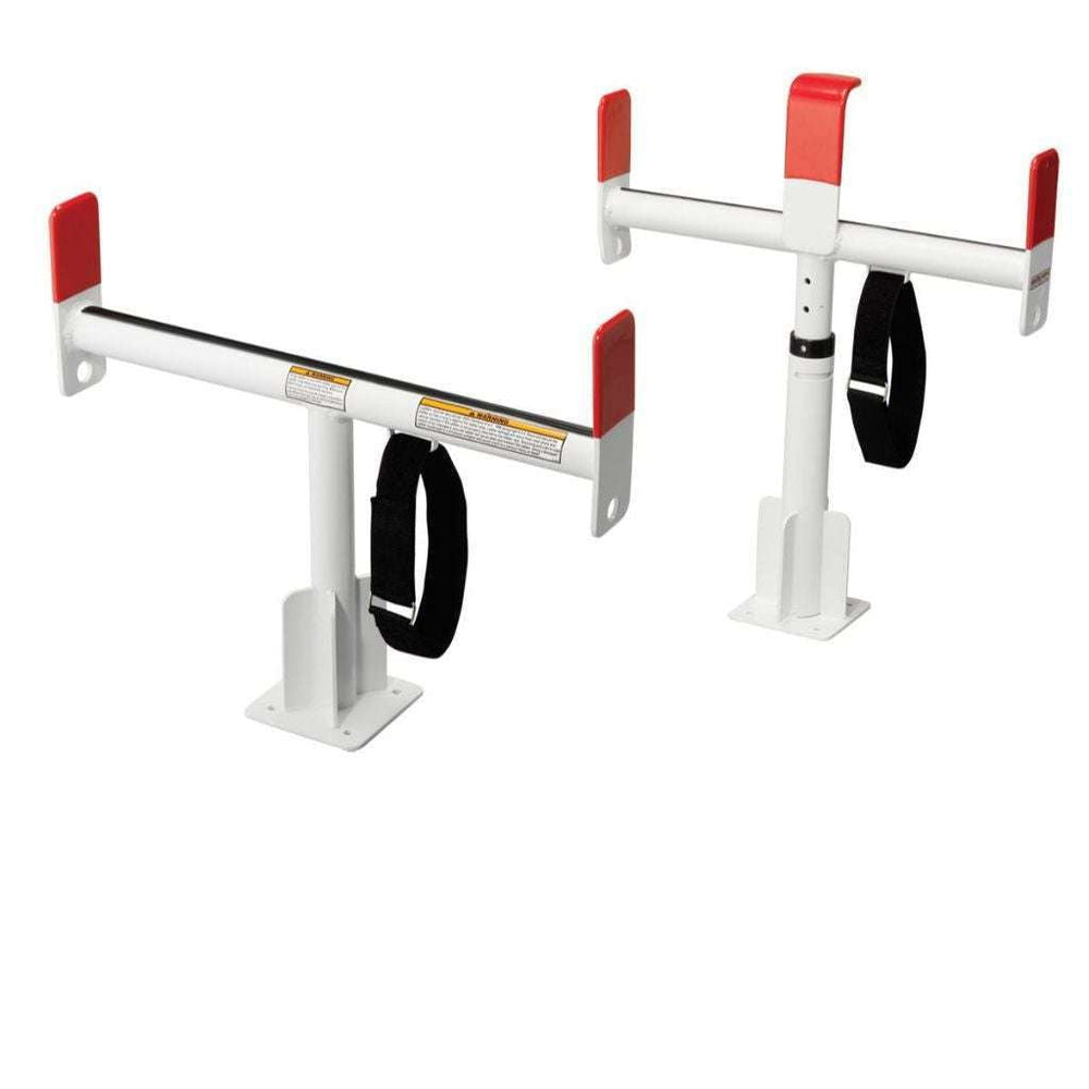 Weather Guard Aluminum Single-Side Service Body Ladder Rack, 200 lb (1425-3)