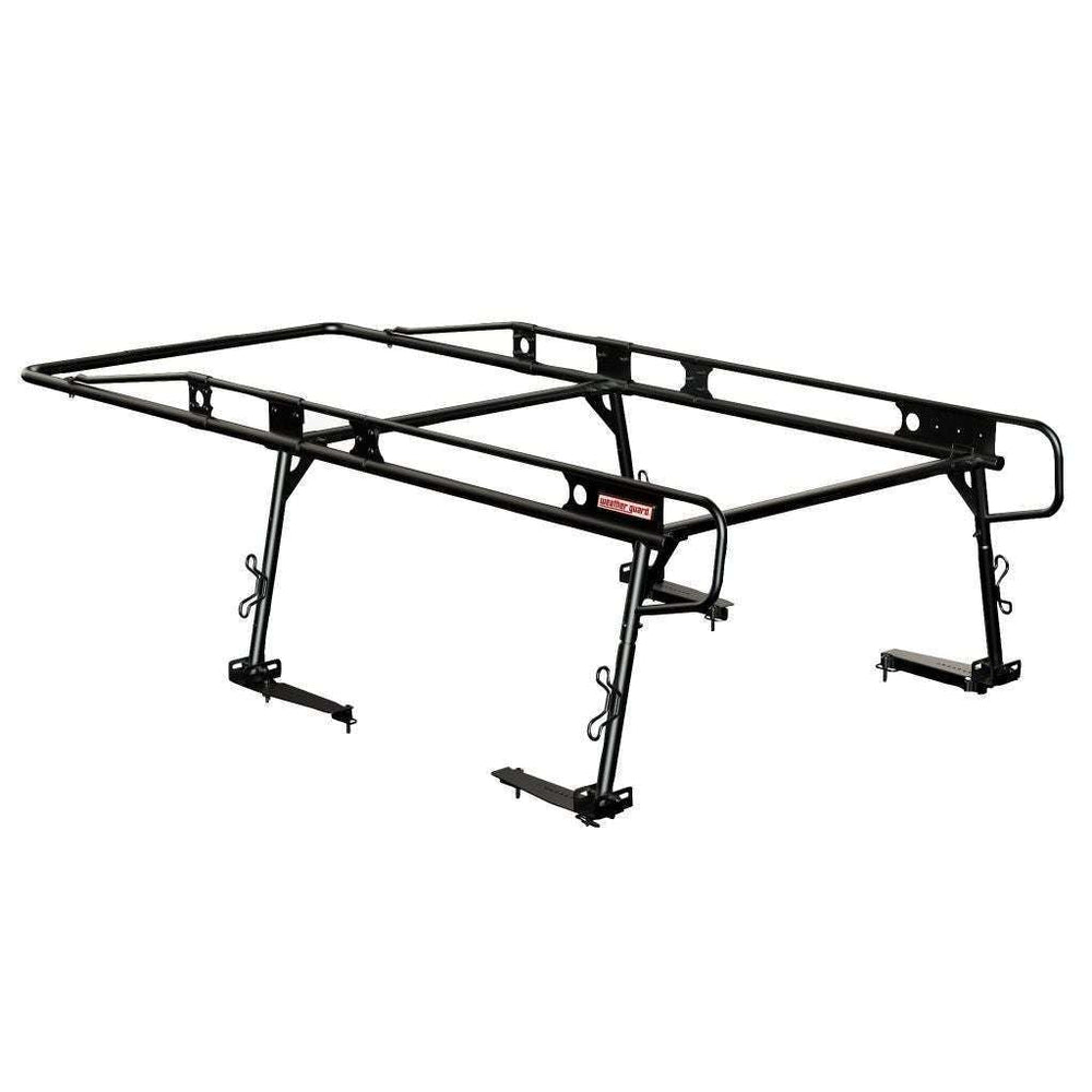 Weather Guard Steel Truck Ladder Rack for Midsize Pickups, 1,000 lb (1345-52-02)