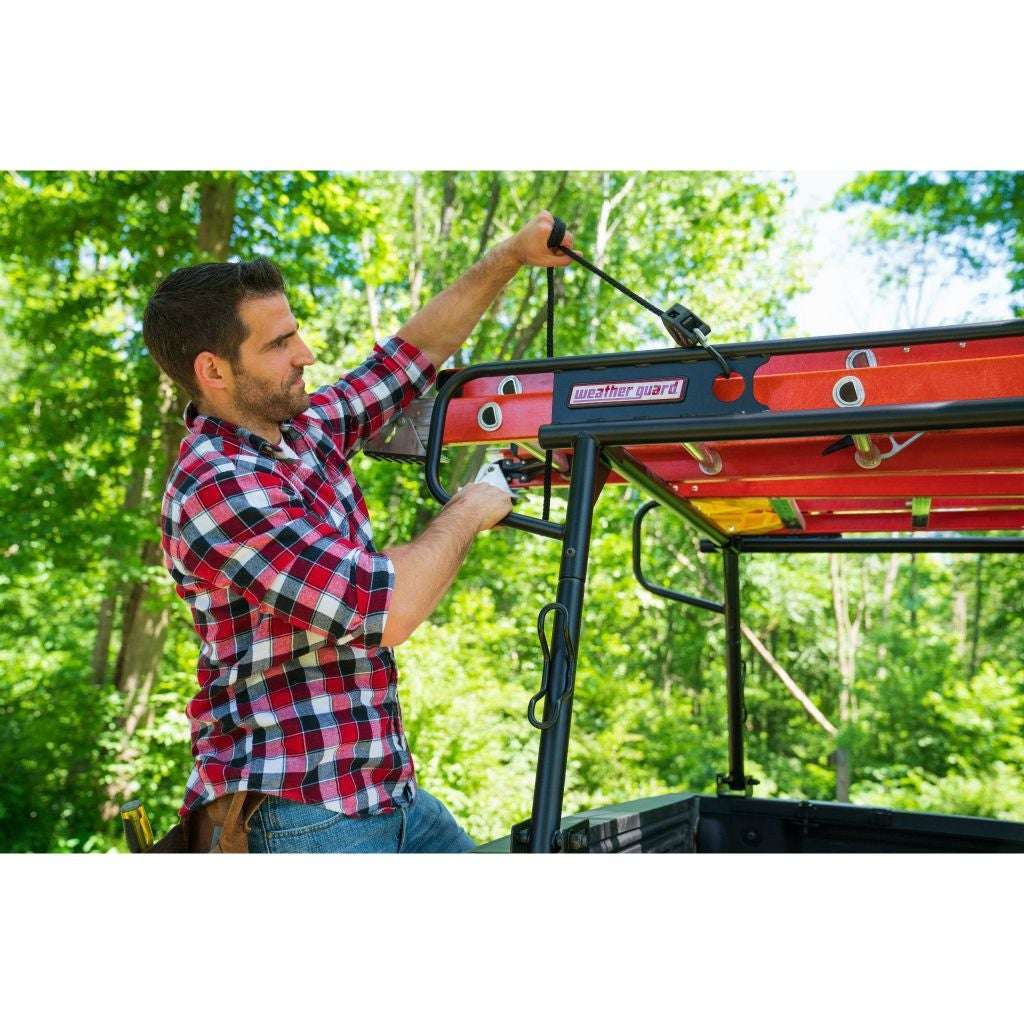 Weather Guard 1345-52-02 Steel Truck Ladder Rack, Midsize Pickups