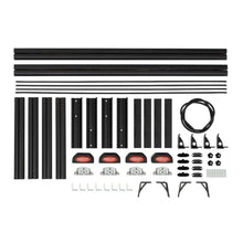 Weather Guard TR801-A Aluminum Truck Bed Ladder Rack, 800 lb