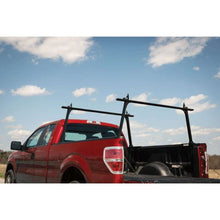 Weather Guard Aluminum Truck Bed Ladder Rack, 800 lb, Matte Black (TR801-A)
