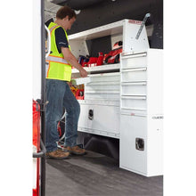 Weather Guard 9924-3-02 4-Drawer Van Storage Cabinet, 24x16x14 in